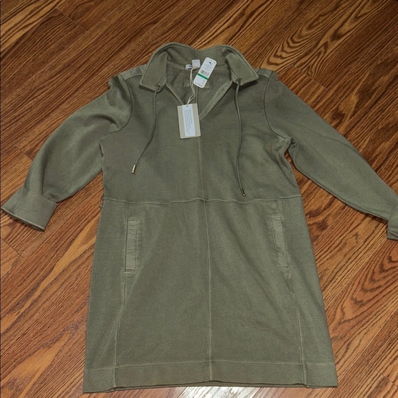 Tommy Bahama Dresses & Skirts - NWT Tommy Bahama Sunray Cove Long Sleeved Tea Leaf Heavyweight Cozy Fall Dress L